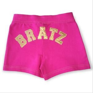 Bratz Doll Pink shorts Y2K girls 7